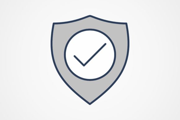 Download Verified Protection Line Filled Icon - Icon Collection