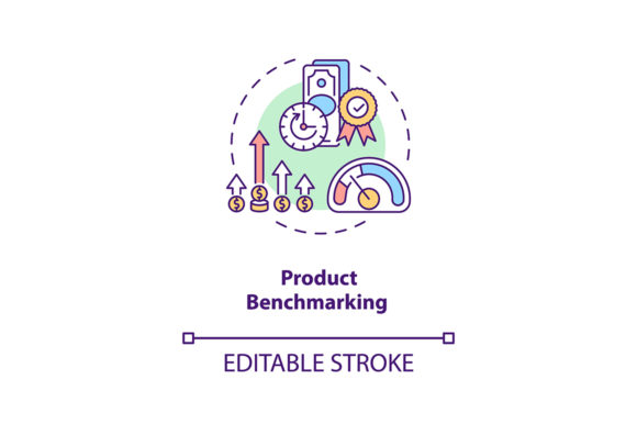 Download Product Benchmarking Concept Icon - Icon Collection