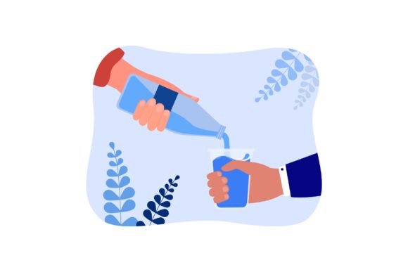 Download Human Hand Pouring Clear Cool Water from - Man Collection