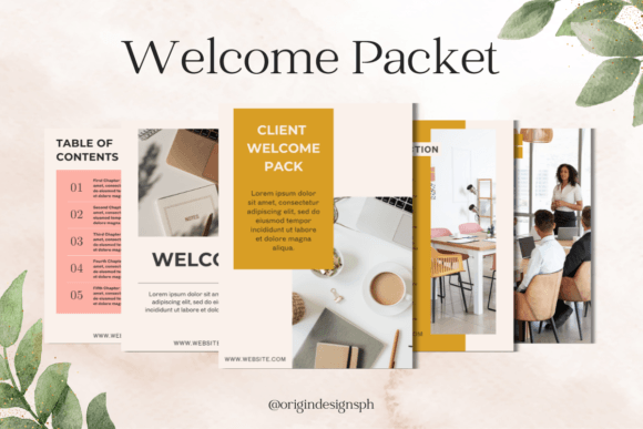 Download Canva Template Client Welcome Packet - Client welcome packet Collection