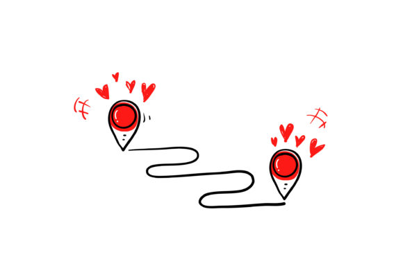 Download Doodle Long Distance Relationship Icon - Icon Collection