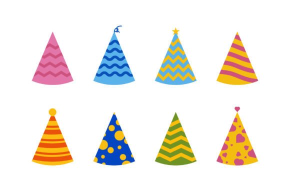 Download Icon Vector Birthday Party Hat Cone - Icon Collection
