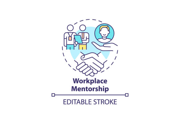 Download Workplace Mentorship Concept Icon - Icon Collection