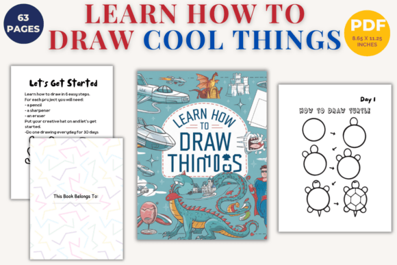 Download Learn How to Draw Cool Things 27-Days - Cool Collection