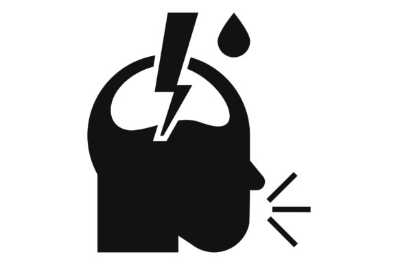 Download Pneumonia Headache Icon, Simple Style - Premium Resources
