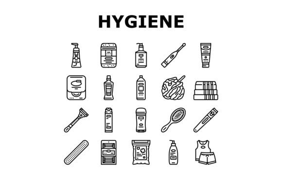 Download Hygiene Virus Hand Soap Clean Icons Set - Icon Collection