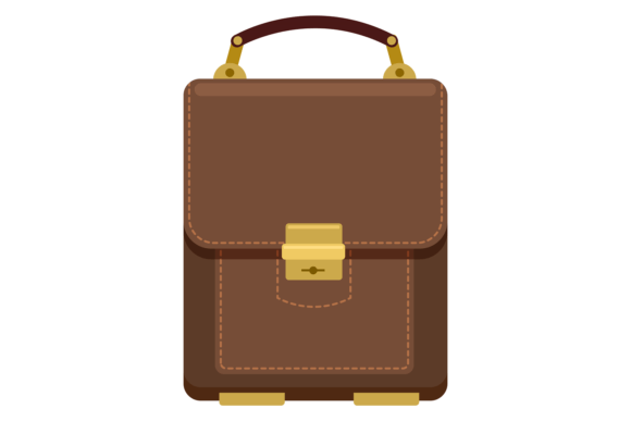 Download Saddlebag Icon. Male Leather Bag. Classi - Icon Collection
