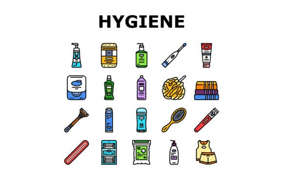 Download Hygiene Virus Hand Soap Clean Icons Set - Icon Collection