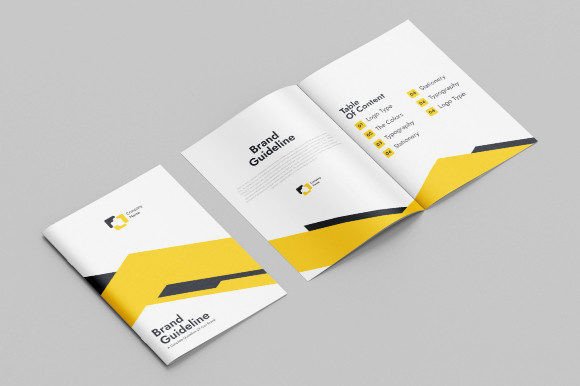 Download Brand Manual Layout Template - Man Collection