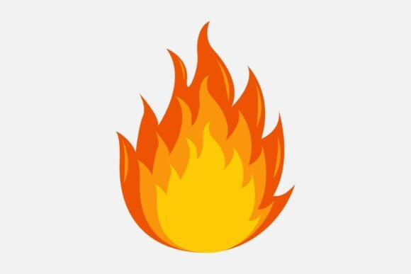 Download Fire Flame Icon Vector Illustration - Icon Collection