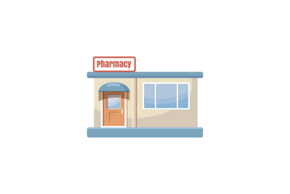 Download Pharmacy Drugstore Building Icon - Icon Collection