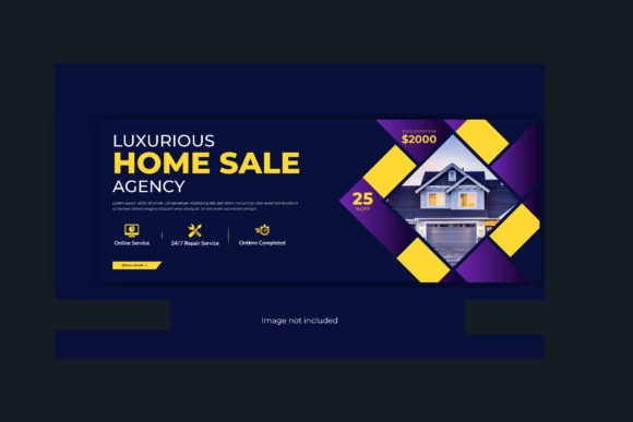 Download Real Estate Rent Sale Facebook Cover - Premium Resources