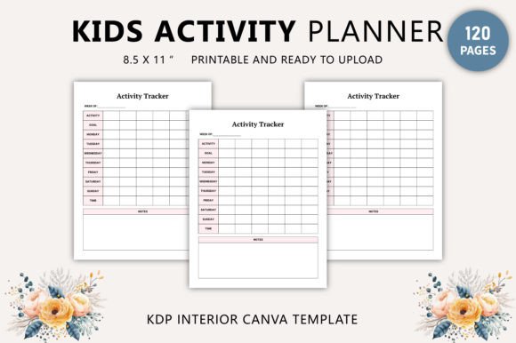 Download Kids Activity Planner Canva Template - Activity Collection