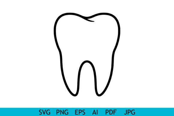 Download Minimal Tooth Outline Icon Vector - Icon Collection
