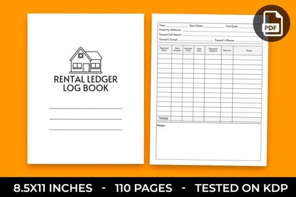 Download Rental Ledger Log Book - Rent Collection