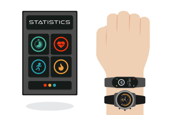 Download Human Hand Fitness Activity Tracker - Man Collection