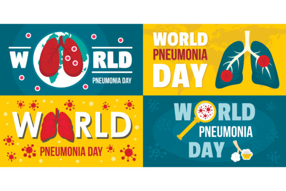 Download World Pneumonia Day Banner Set - Premium Resources