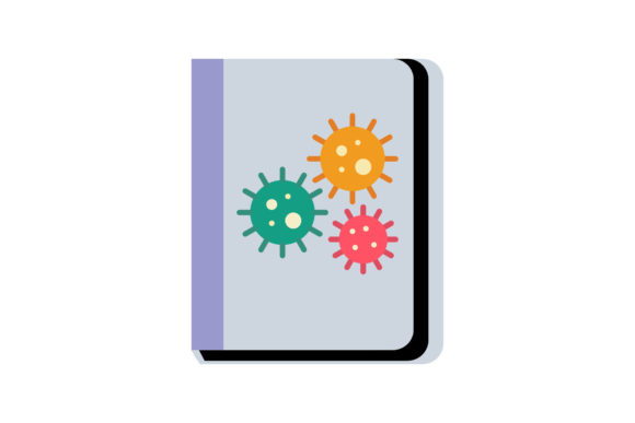 Download Book Icon Virus Design Creative Vector - Icon Collection