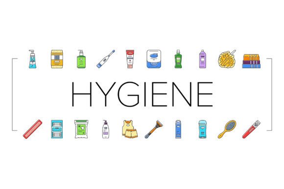 Download Hygiene Virus Hand Soap Clean Icons Set - Icon Collection