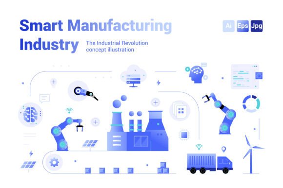 Download Smart Manufacturing Industry - Man Collection
